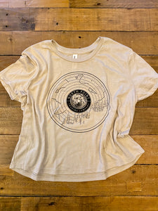 Vinyl Under the Stars Crop Top