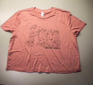 Local Wildflowers + Sea Lion Crop Top