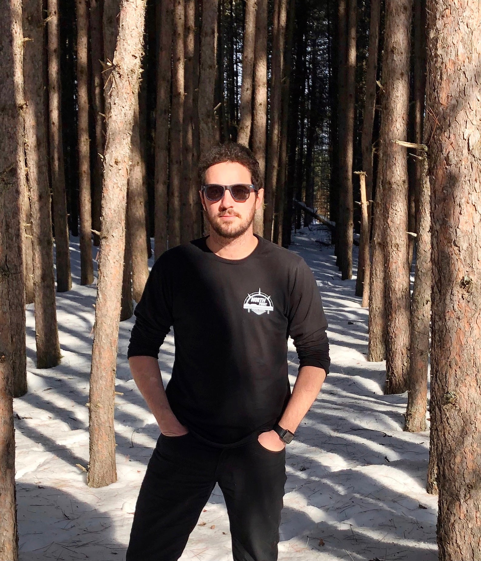 Men's Long Sleeve with Logo