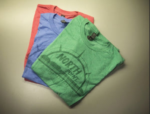 Logo Tee - Blue, Green, Red